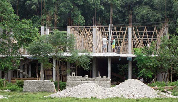 Building assumes shape of hostel